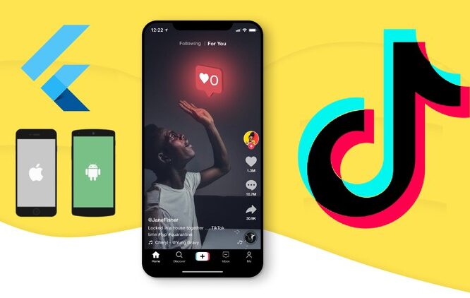 GetX Flutter iOS  Android Video Sharing App  TikTok Clone