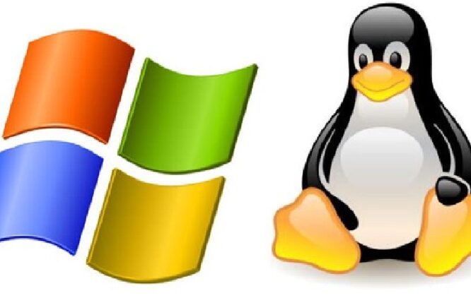 Linux Commands and Windows Powershell Commands in same time