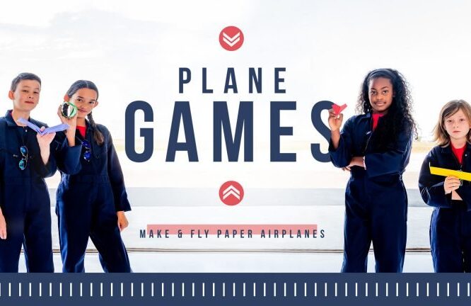 Plane Games Make & Fly Paper Airplanes