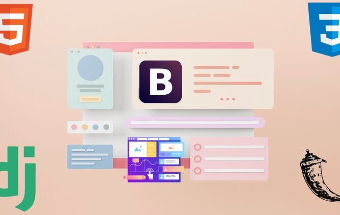 Python Web Dev Pro Flask, Django, HTML, CSS & Bootstrap